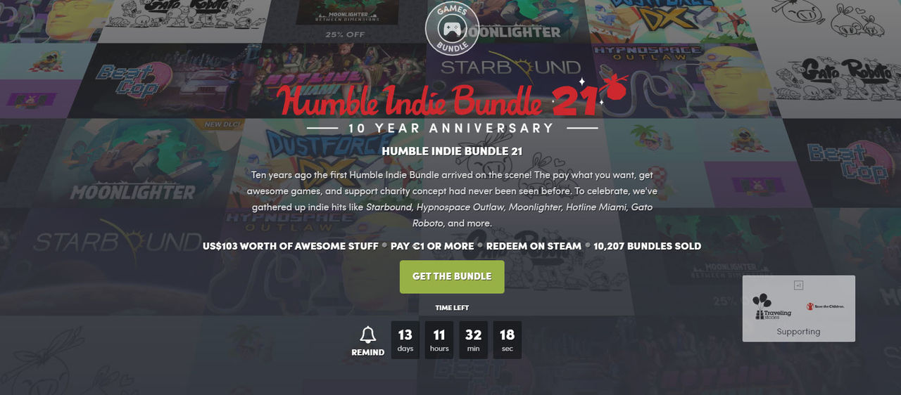 Humble Bundle firar 10 år med nytt indie-paket