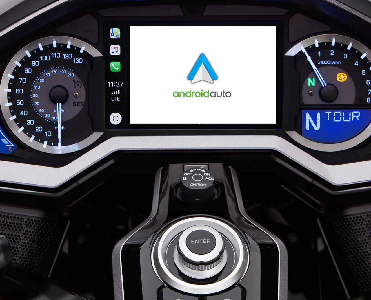 Honda Gold Wing får Android Auto i sommar