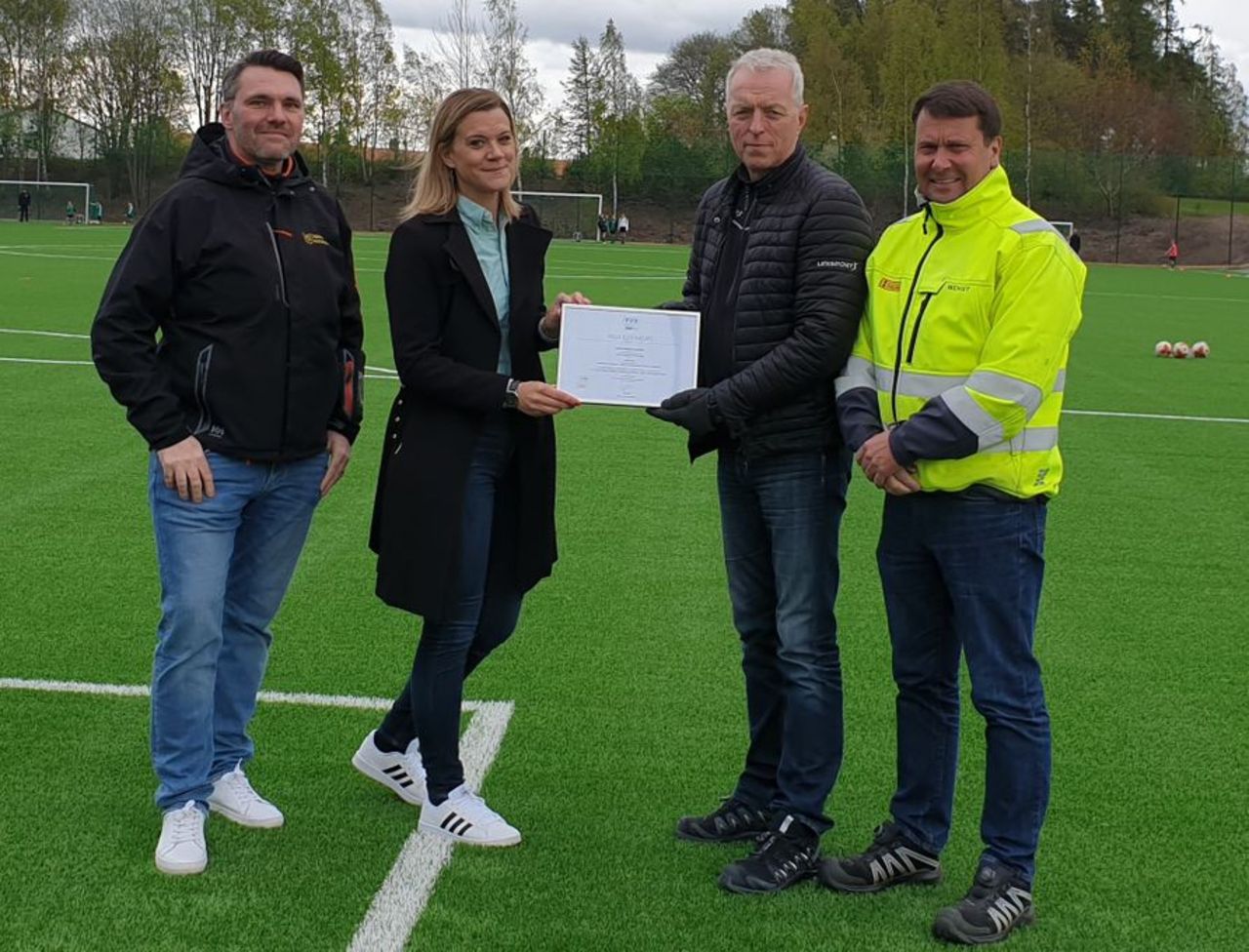 Uppsala fixar Fifa-godkänd konstgräsplan utan granulat