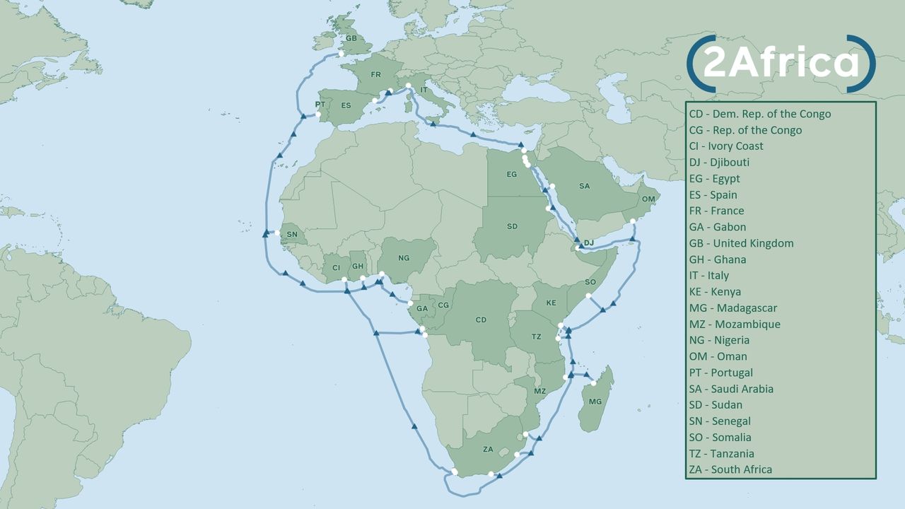 Facebook ska lägga en kabel runt Afrika