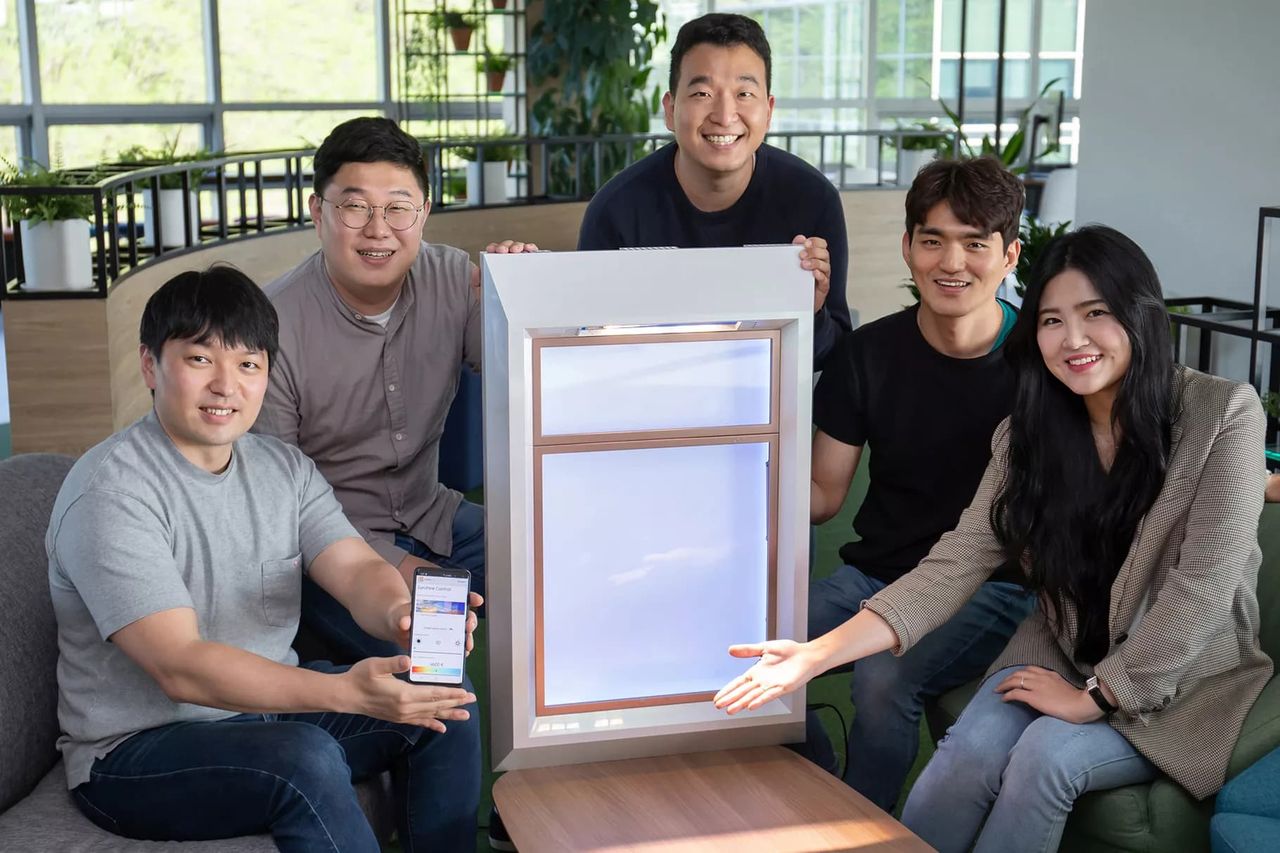 Samsung-spinoff börjar göra fönster med artificiellt solljus