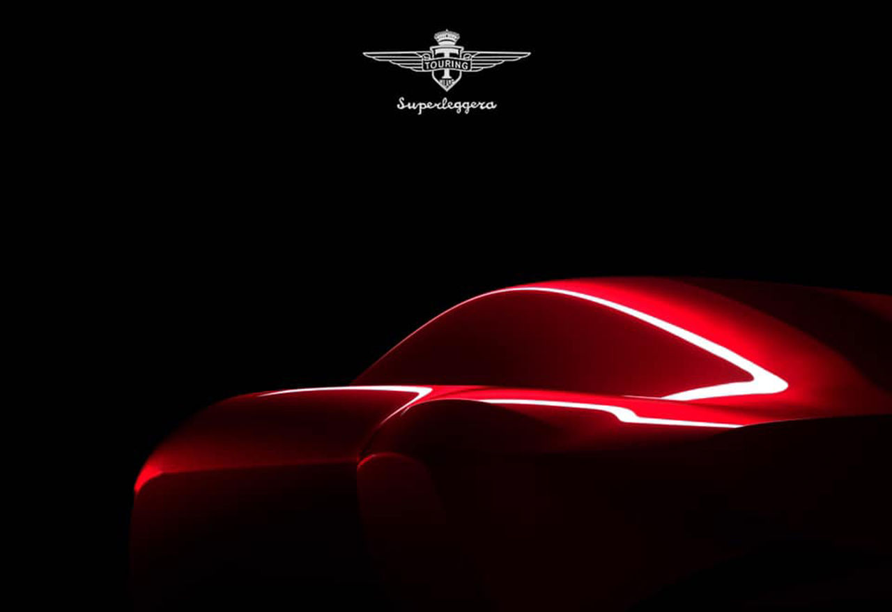 Touring Superleggera teasar Berlinetta Aero