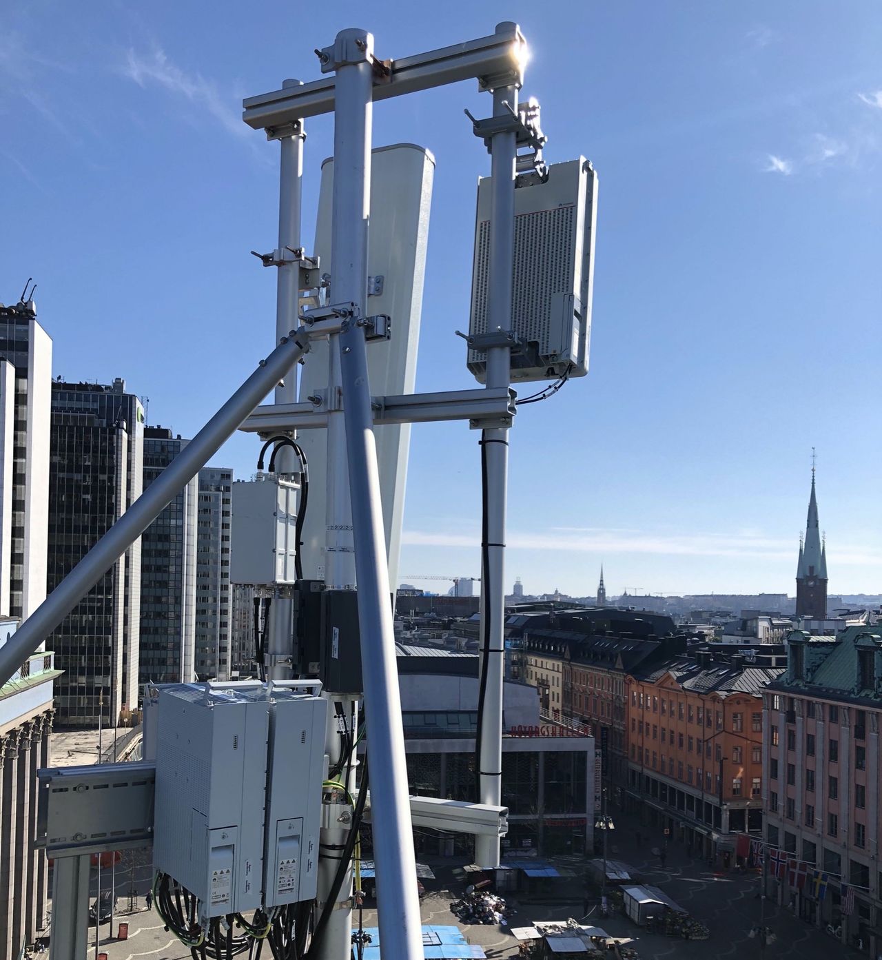 Centrala Stockholm fick publikt 5G-nät i dag