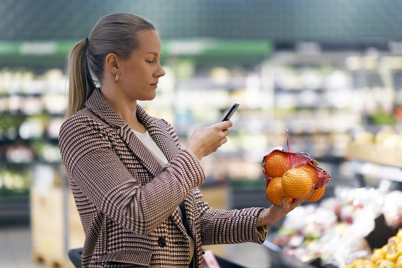 Coop Norge kör självskanning med mobilen