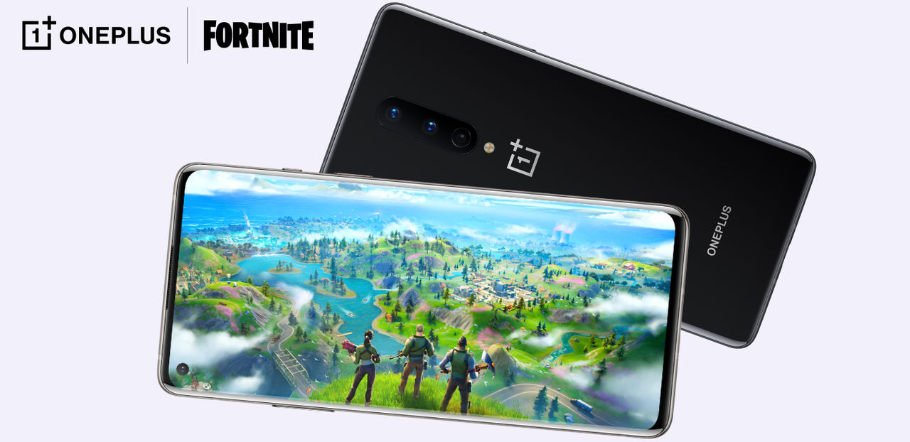 Spela Fortnite i 90 fps på OnePlus 8