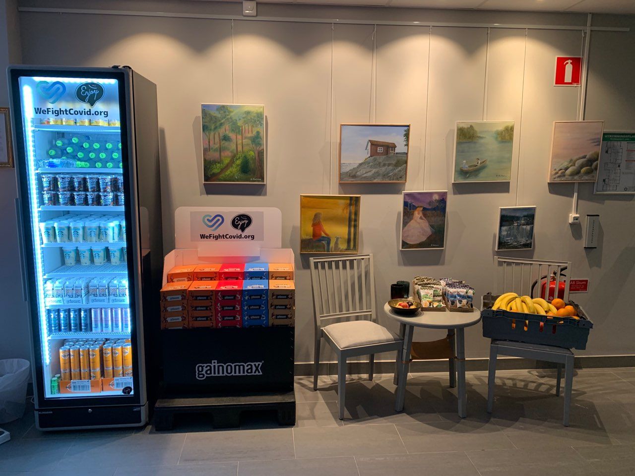 Köp en lunch till sjukvårdspersonalen
