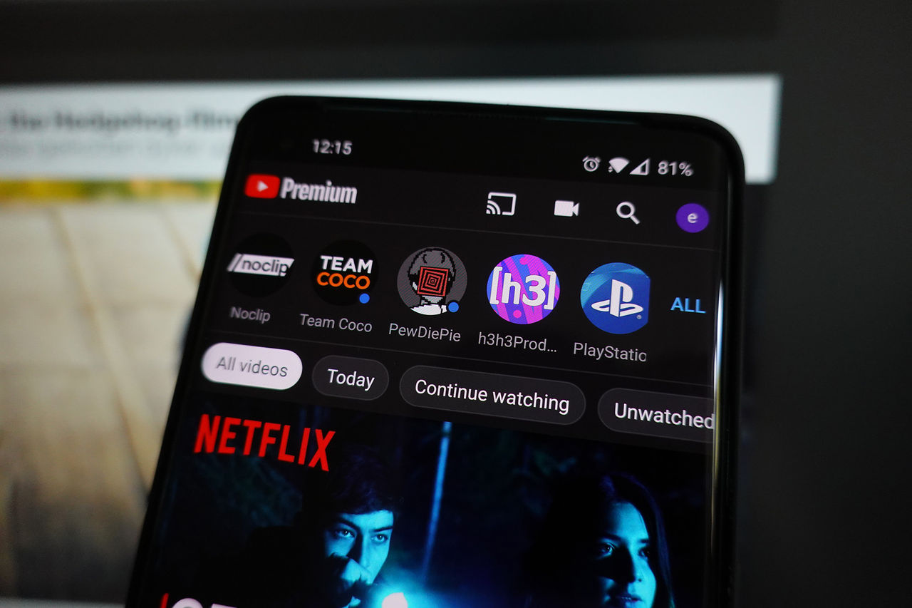 Youtube-appen får filter för prenumerationer