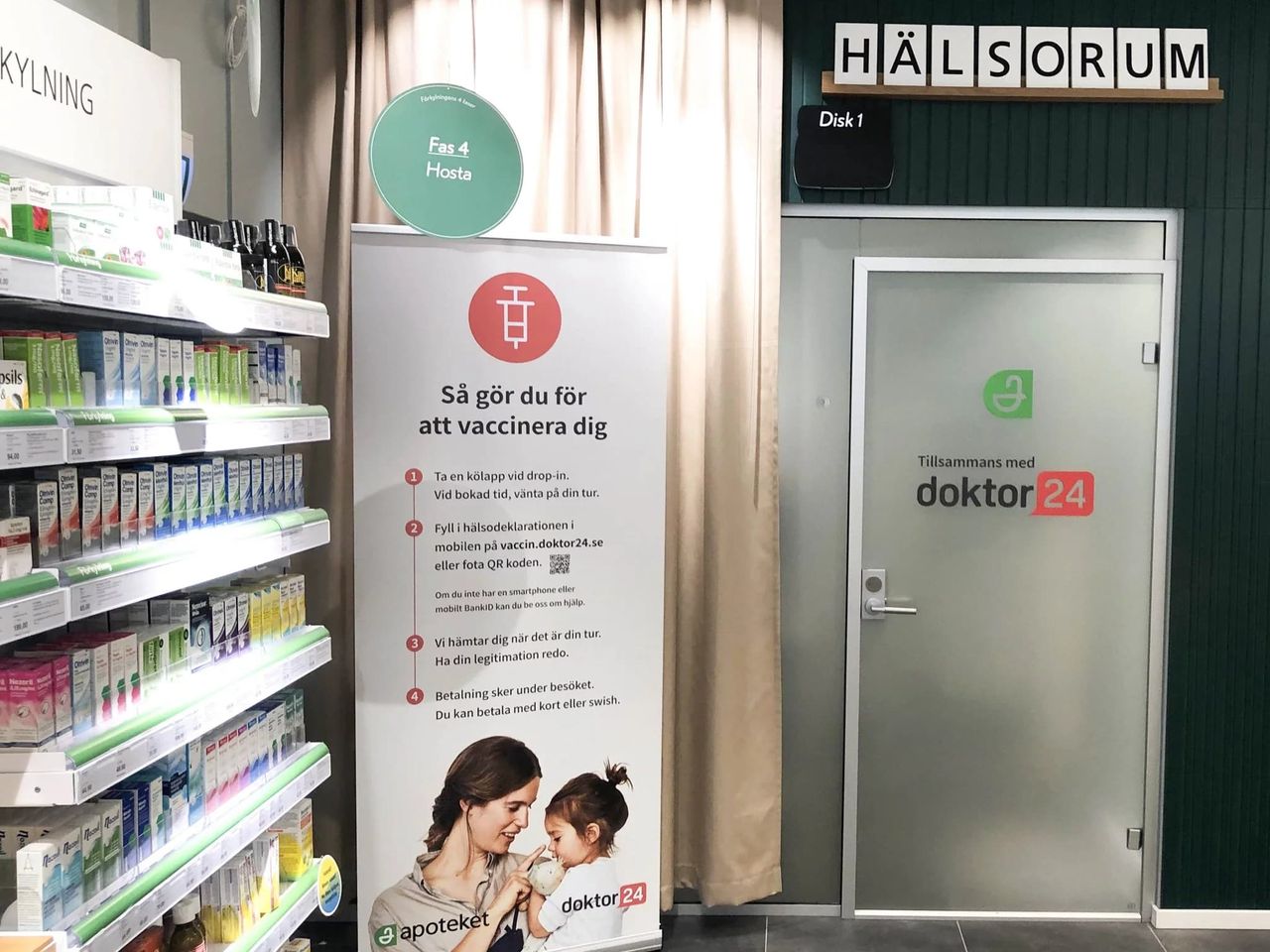 Även Apoteket och Doktor24 börjar erbjuda coronatester
