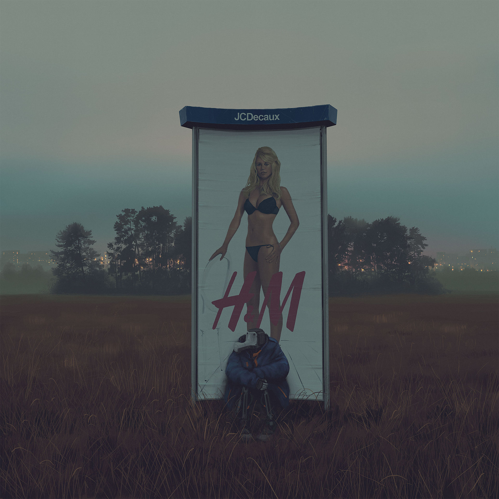 Simon Stålenhags senaste projekt misstas för H&M-reklam