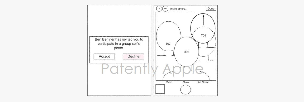 Apple får patent för virtuella gruppbilder