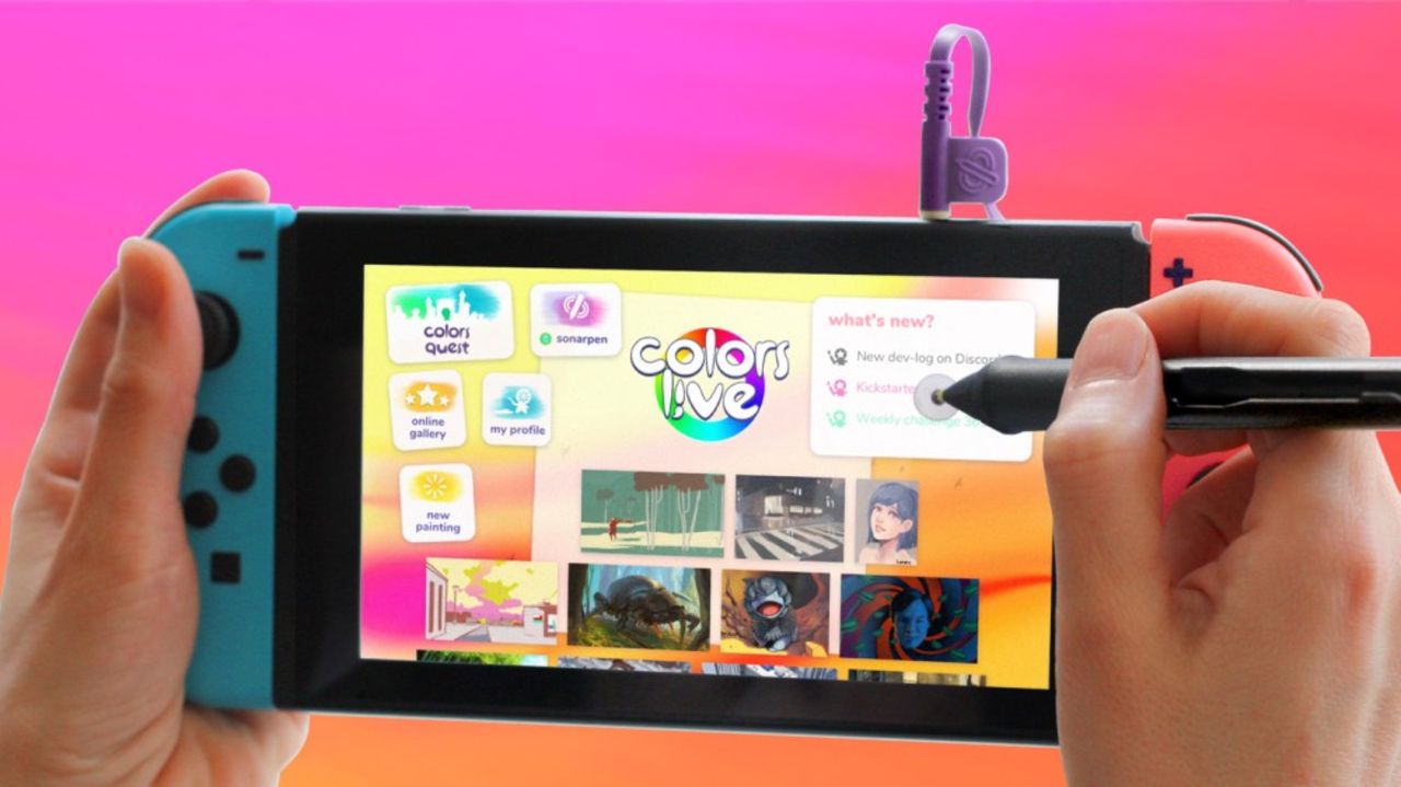 Svenskutvecklade Colors Live på gång till Nintendo Switch