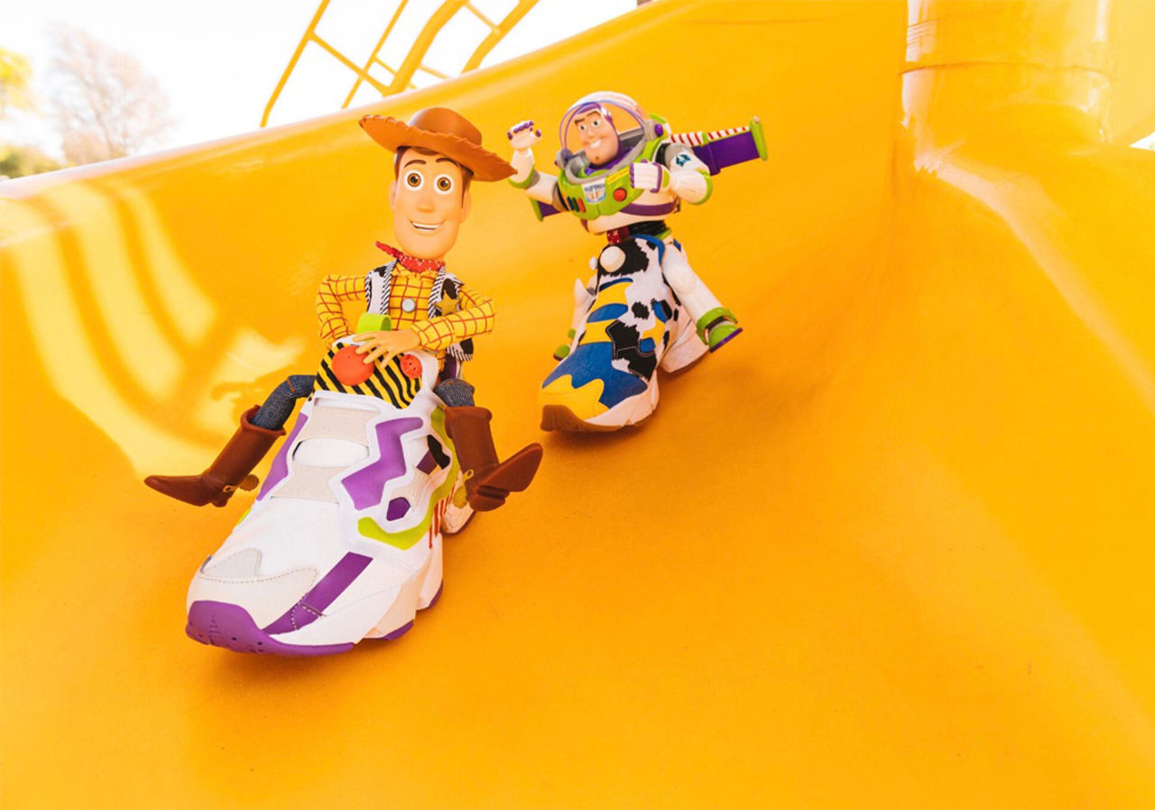 Toy Story-skor från BAIT och Reebok