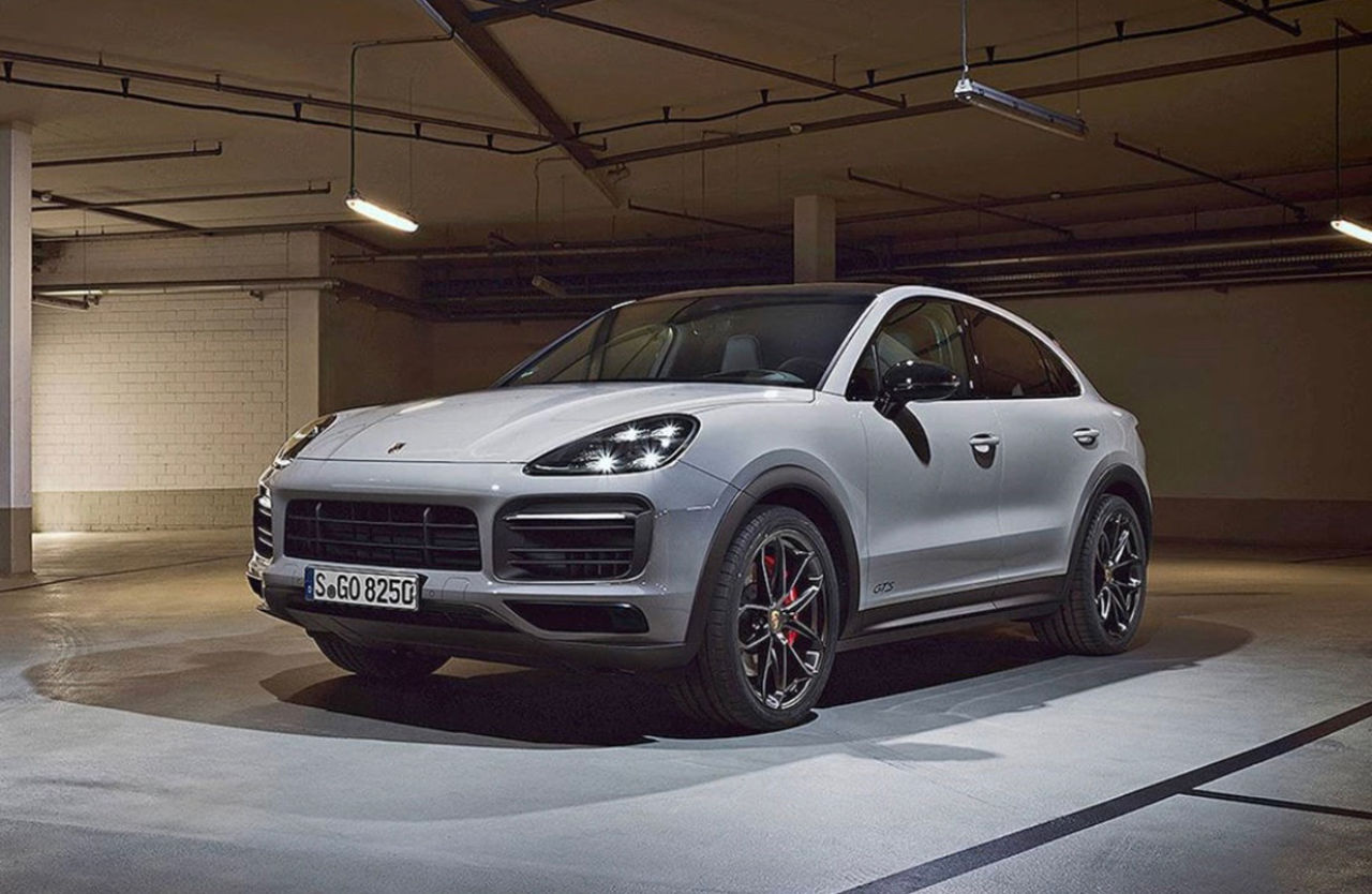 Porsche Cayenne Coupé GTS läcker ut