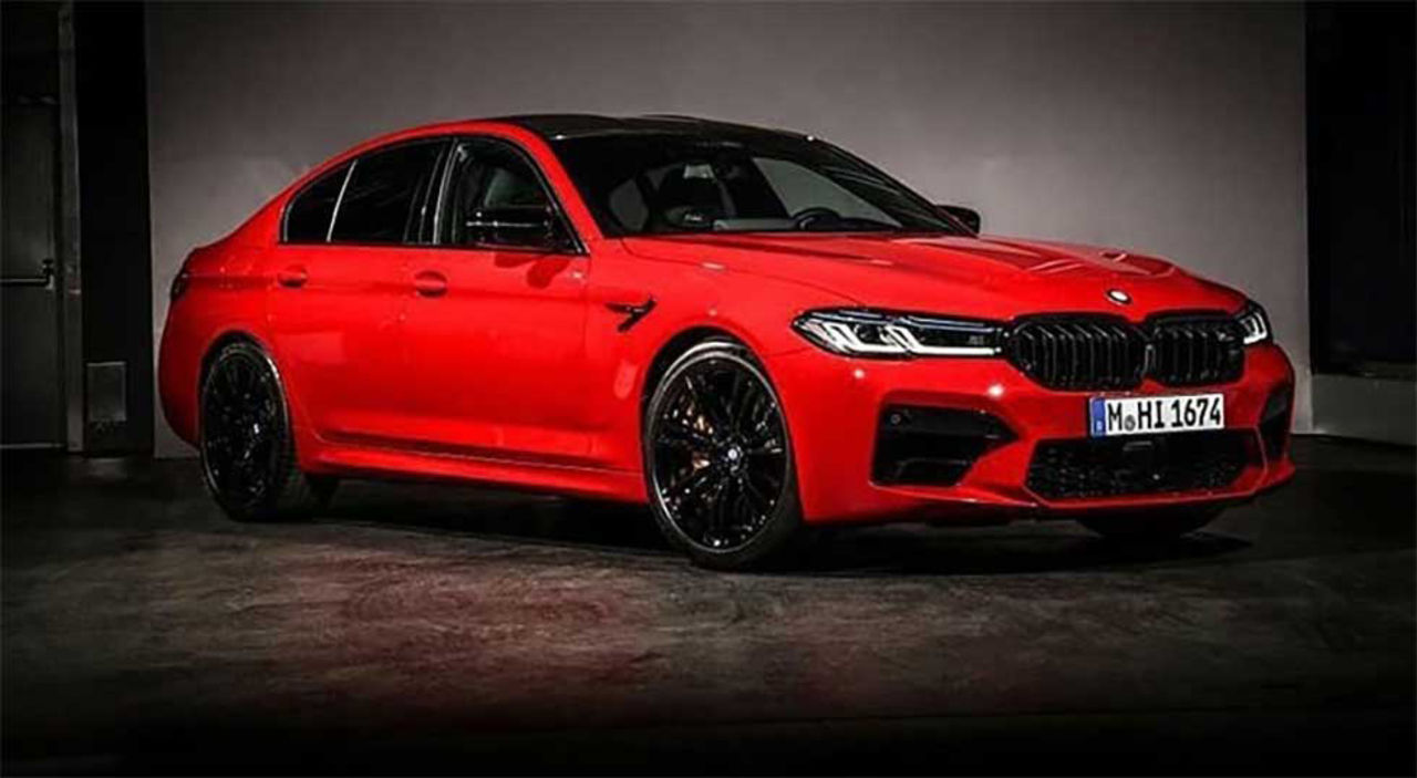 Nya BMW M5 läcker ut