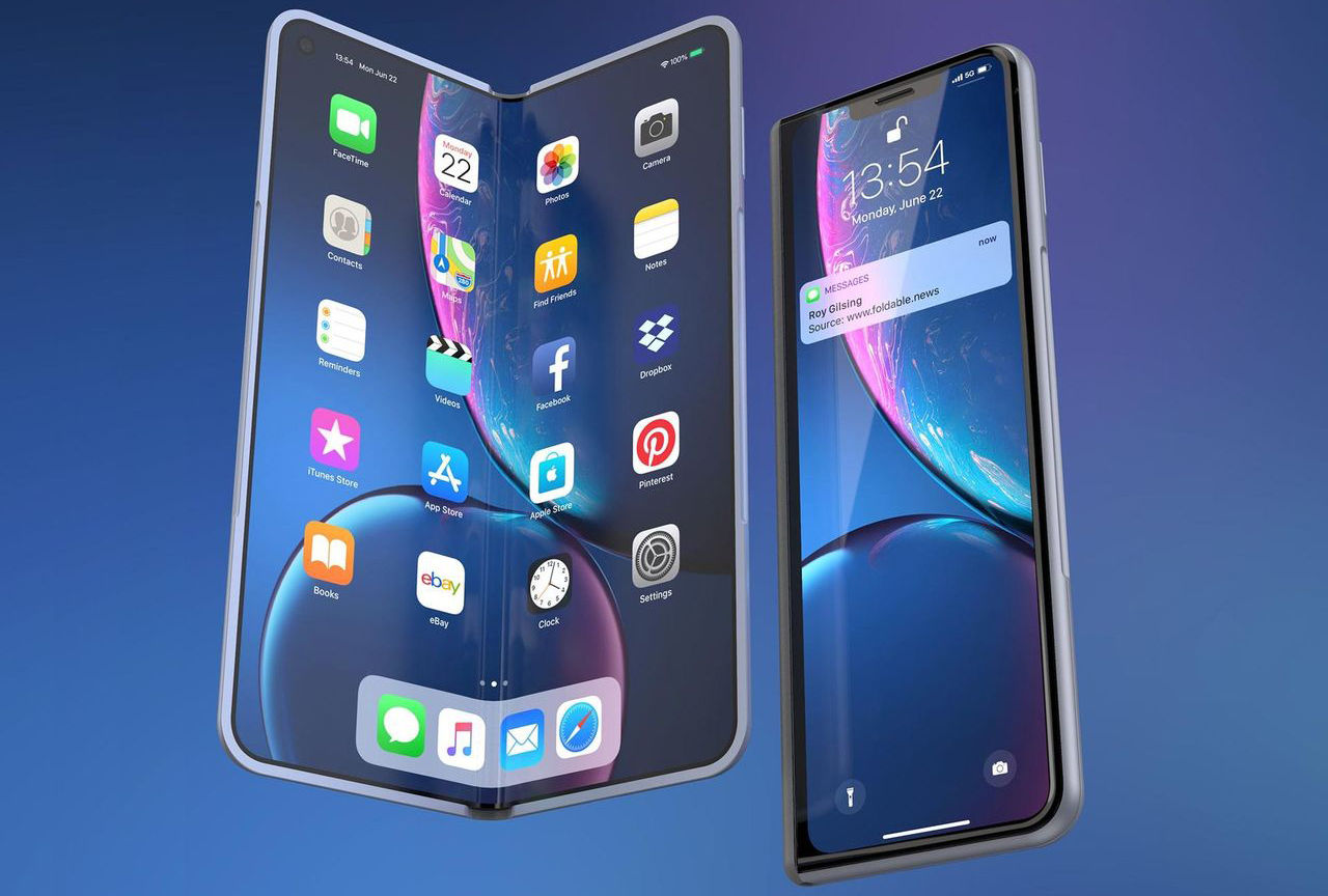 Apple ryktas utveckla en vikbar telefon