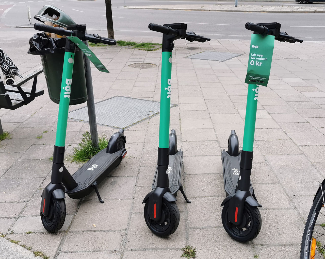 Nu kommer Bolts elsparkcyklar även till Göteborg