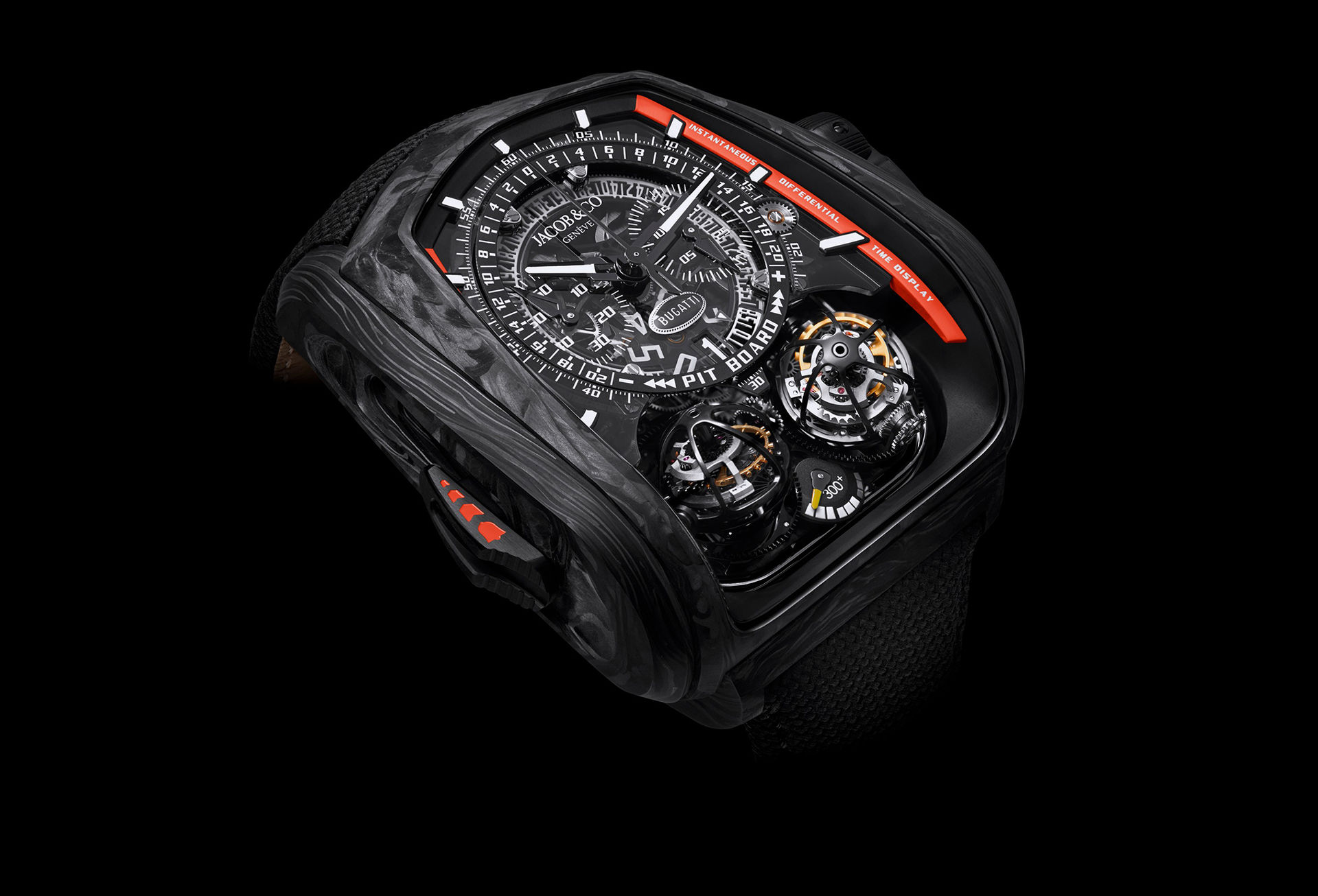 Klocka som hyllar Bugattis rekord