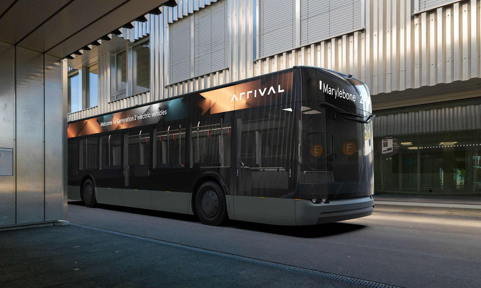 Arrival ska även tillverka eldrivna bussar