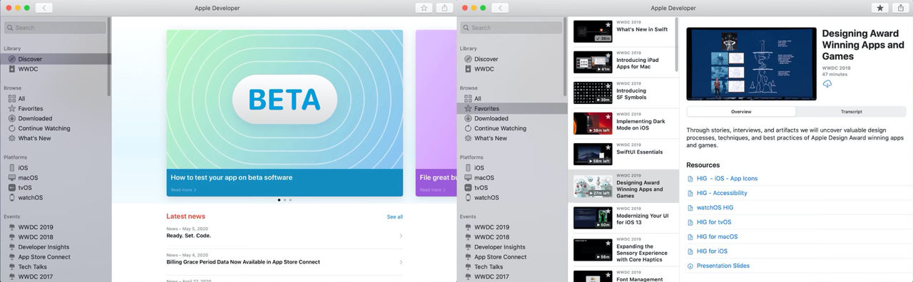 Apple släpper macOS-version av Apple Developer