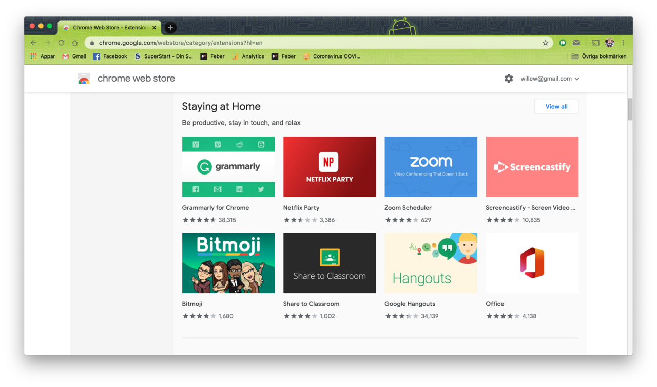 Extensions till Chrome spionerade på miljontals användare