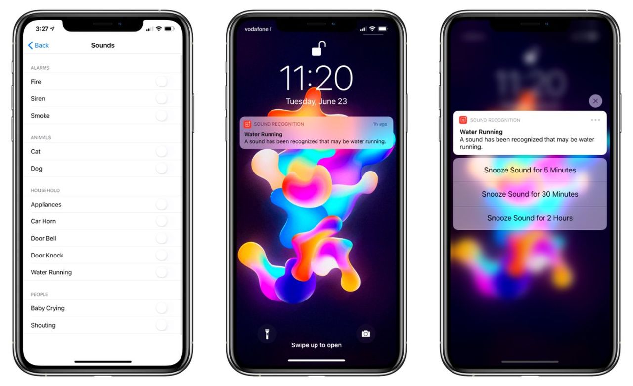 iOS 14 kan lyssna efter specifika ljud