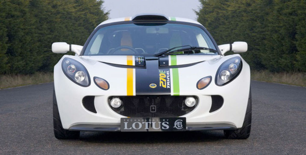 Lotus Exige med tre bränslen