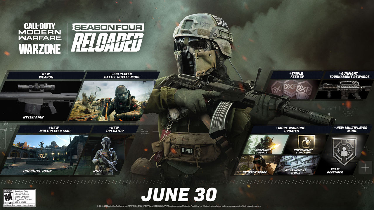 Call of Duty: Warzone får stöd för 200 spelare