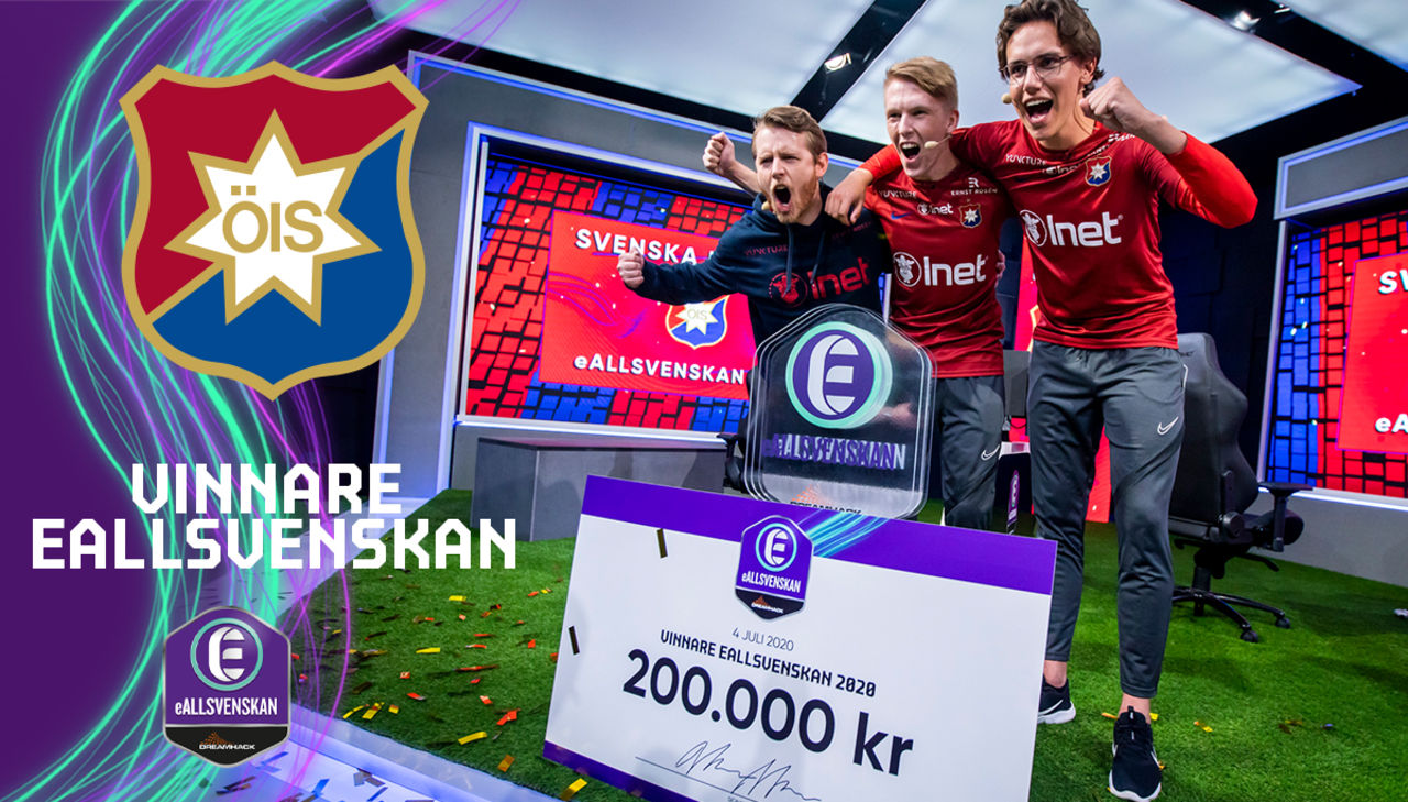 Örgryte IS vinner eAllsvenskan