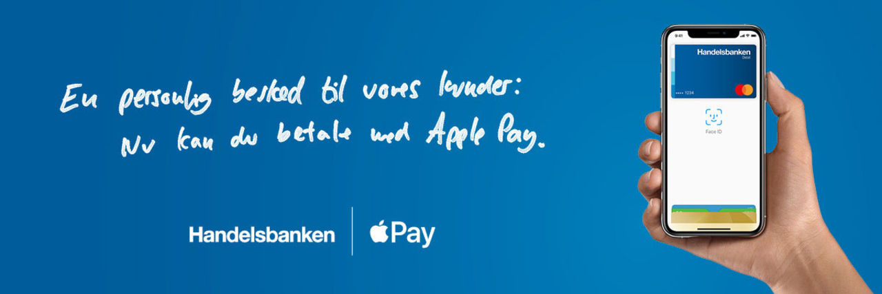 Handelsbanken Danmark igång med Apple Pay