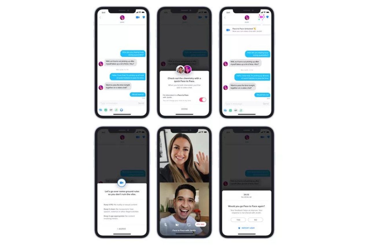 Tinder börjar testa videosamtal