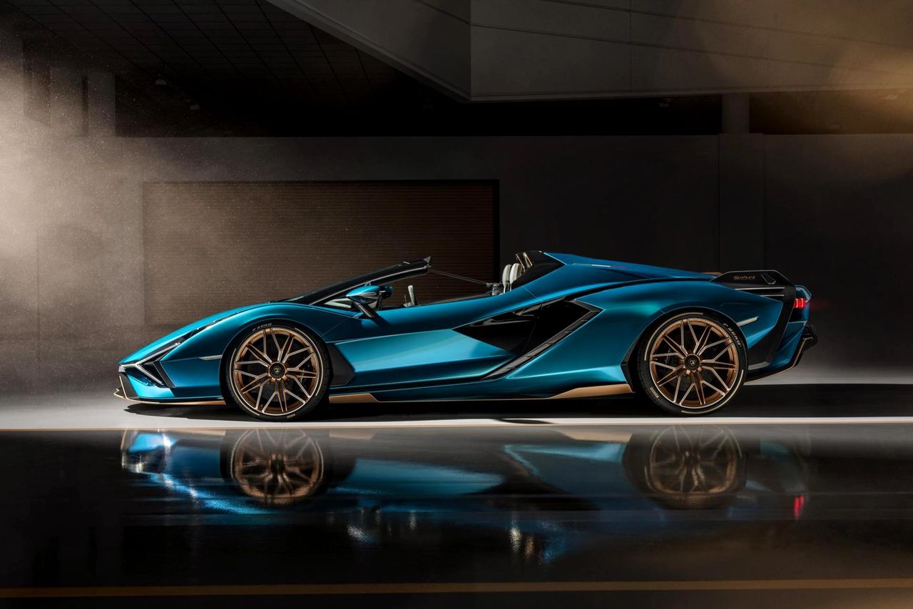 Lamborghini presenterar Sián Roadster