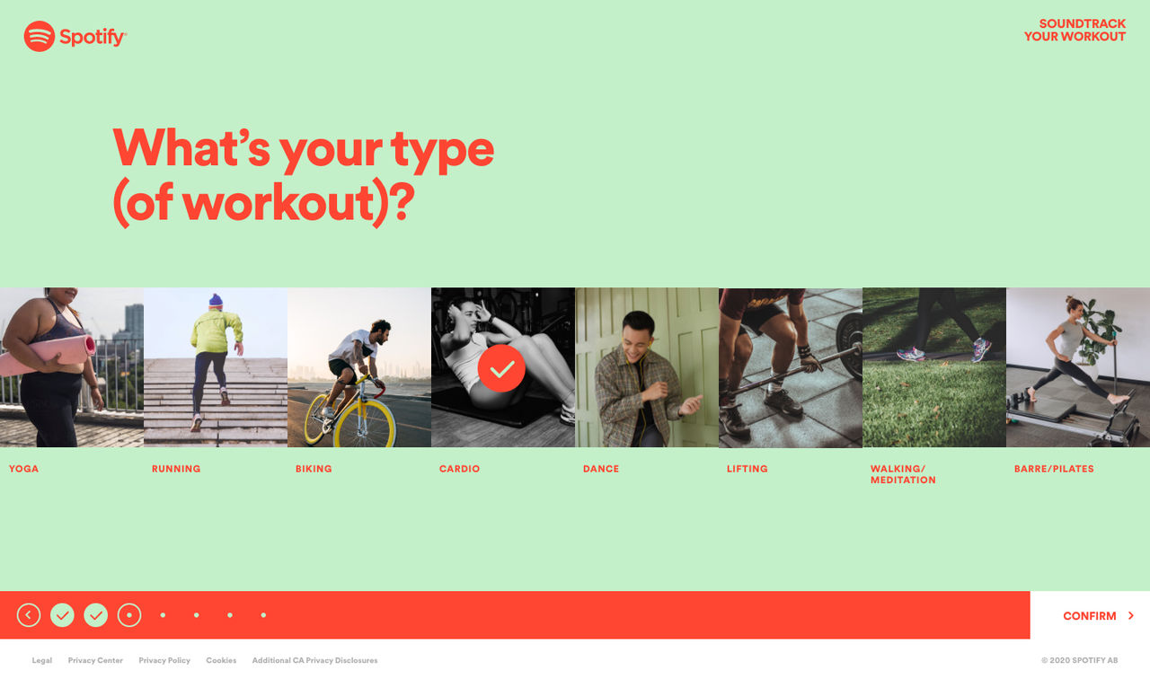 Spotify lanserar Soundtrack Your Workout