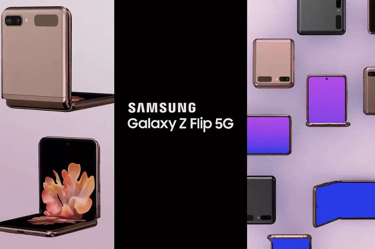 Läckt video visar Galaxy Z Flip 5G