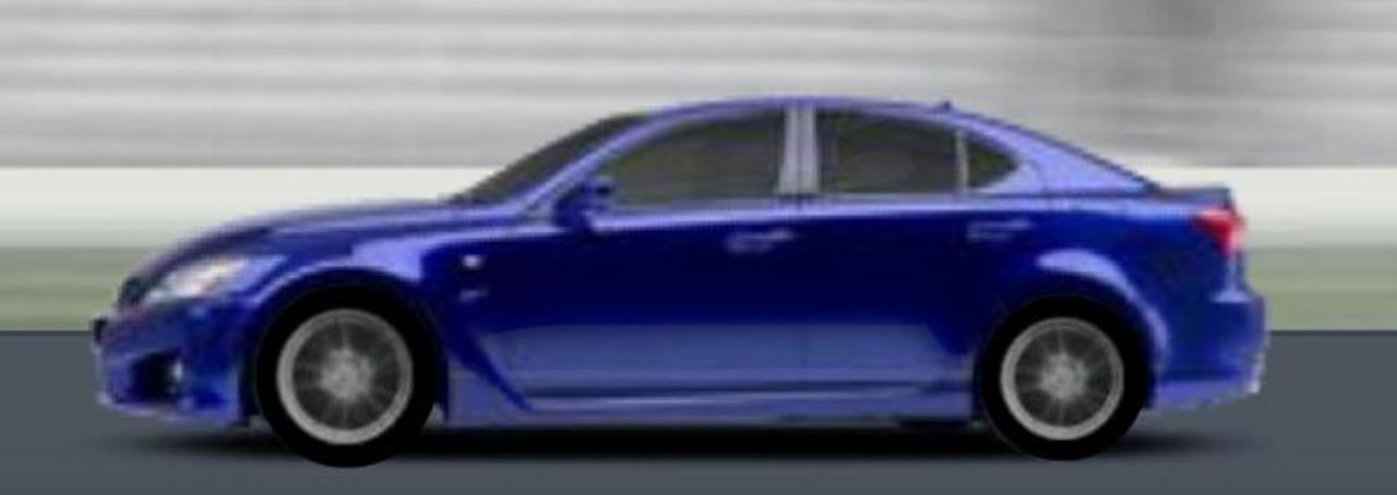 De första bilderna på Lexus IS-F!