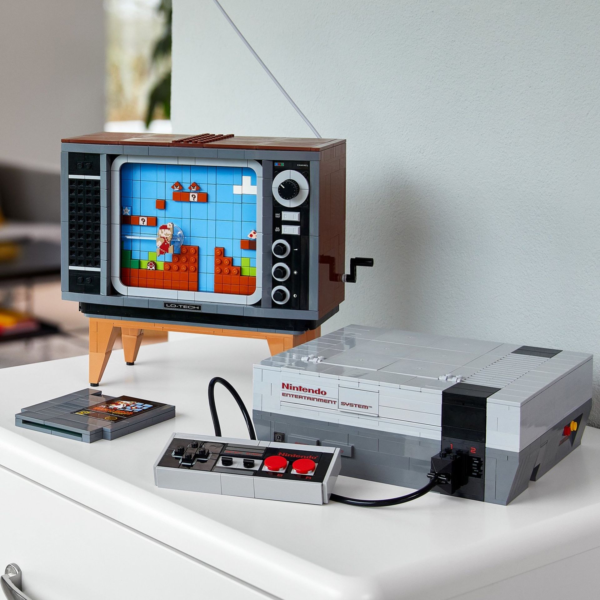 Här är Nintendo Entertainment System Lego