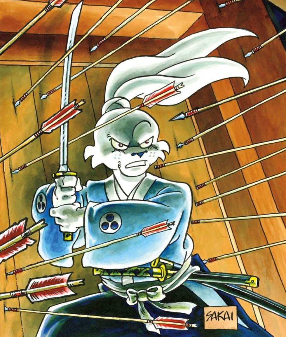 Netflix Ska Göra Animerad Tv Serie Av Usagi Yojimbo Samuraj Kanin Dyker Upp I Tv Rutan Feber