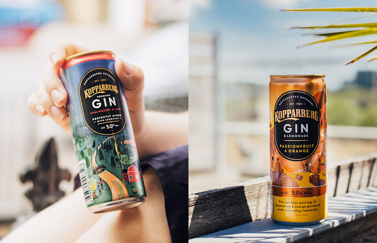 Gin&Lemonade - ny dryck från Kopparberg