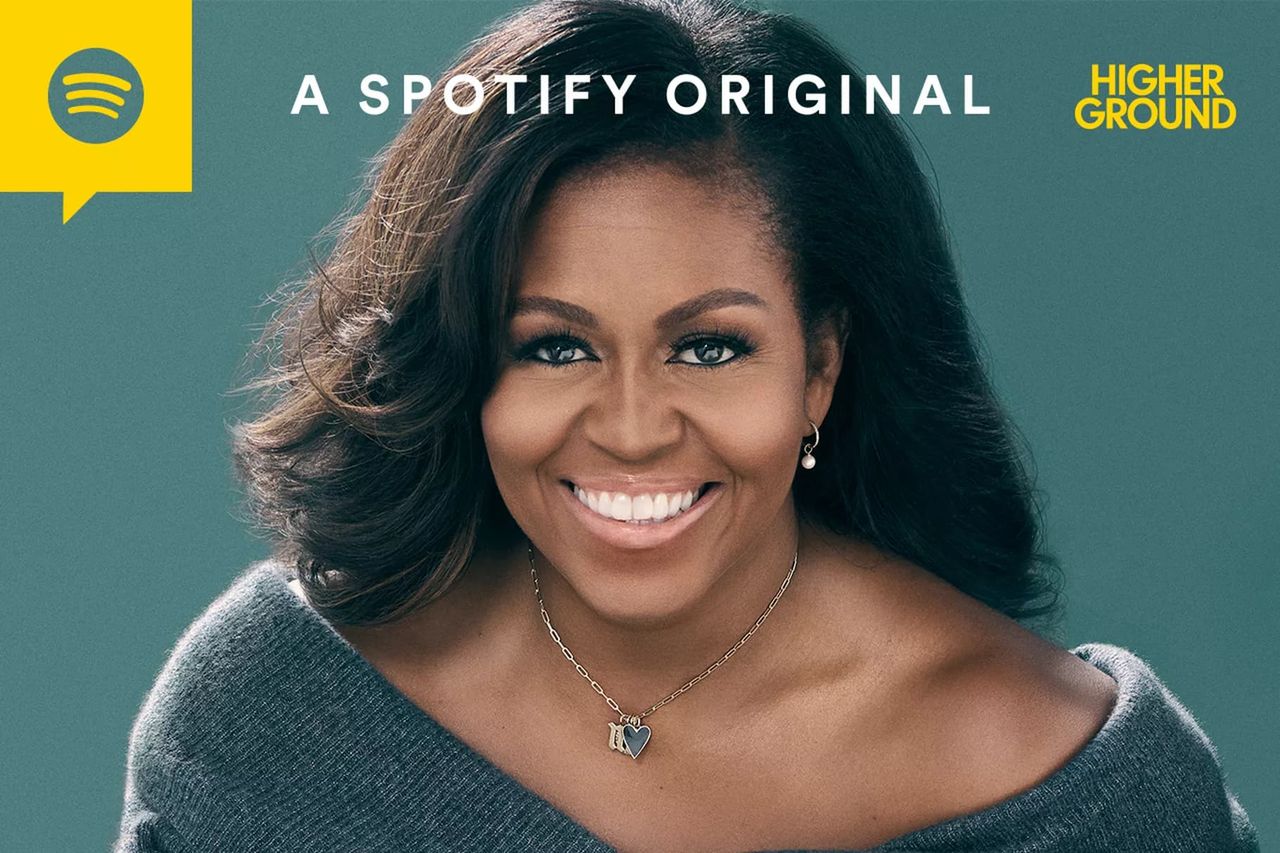 Spotify drar igång en podcast med Michelle Obama