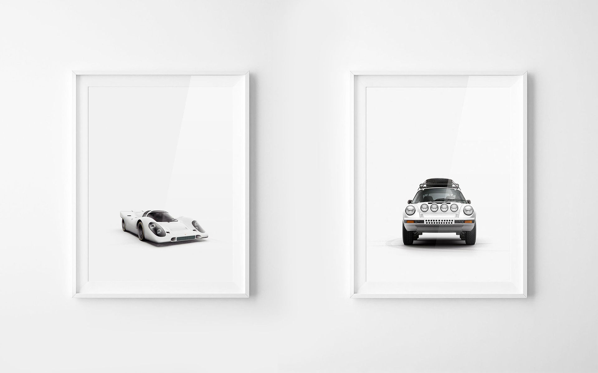 Häng en bil på väggen