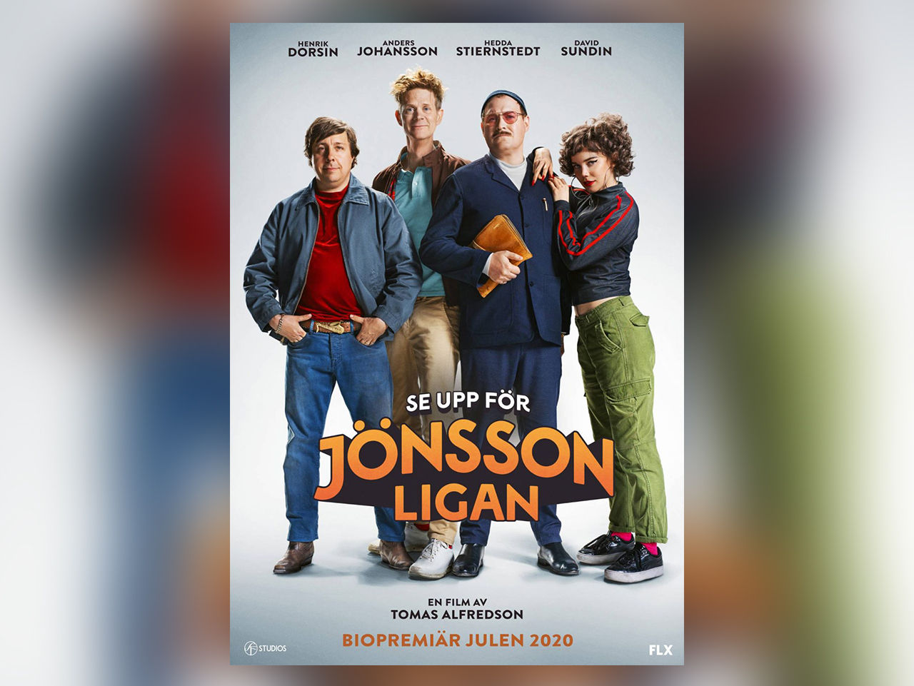 Här är affischen för Se upp för Jönssonligan