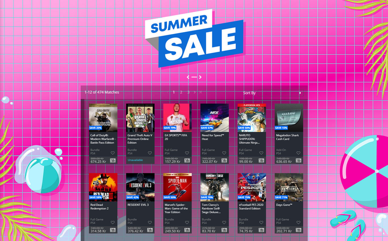 Sony drar igång stor sommarrea på Playstation Network