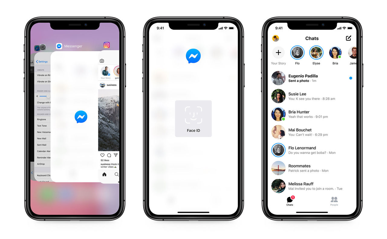 Enklare vara privat i Messenger