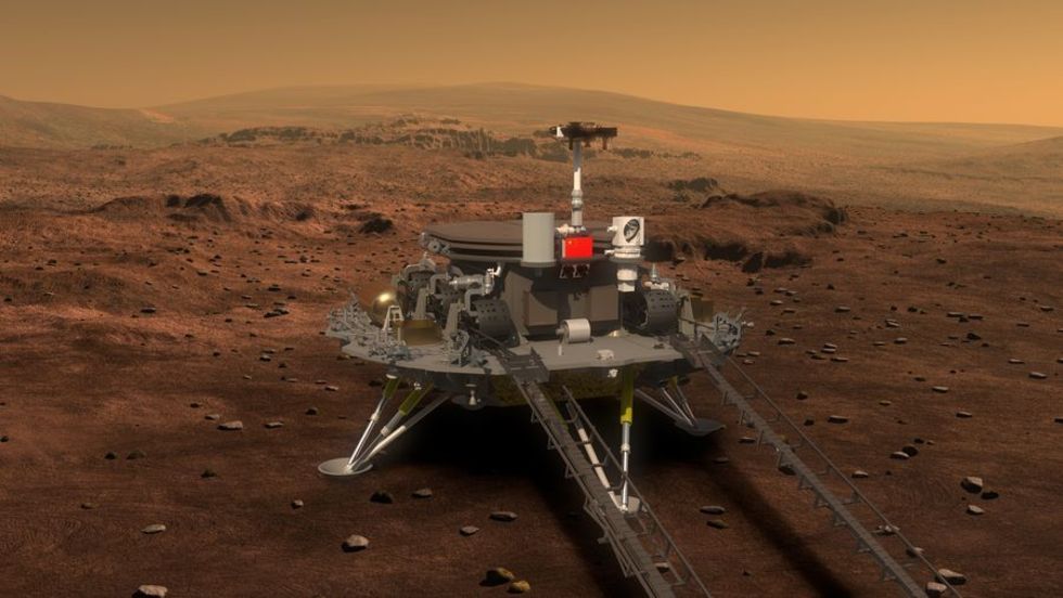 Nu åker Kina till Mars