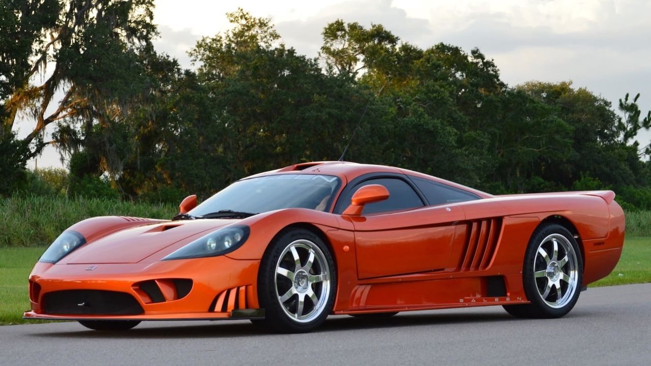 Saleen S7 med 1229 hästar till salu