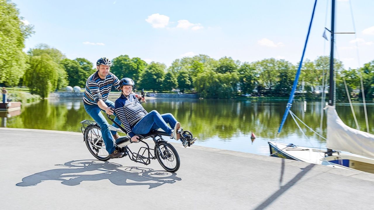 Hase uppdaterar tandemcykel Pino