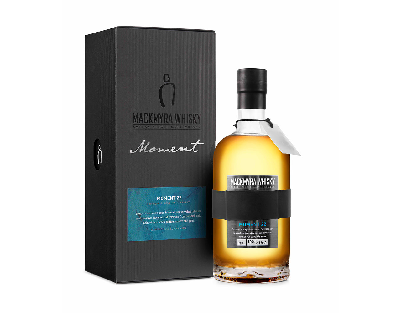 Mackmyra presenterar whiskyn Moment 22