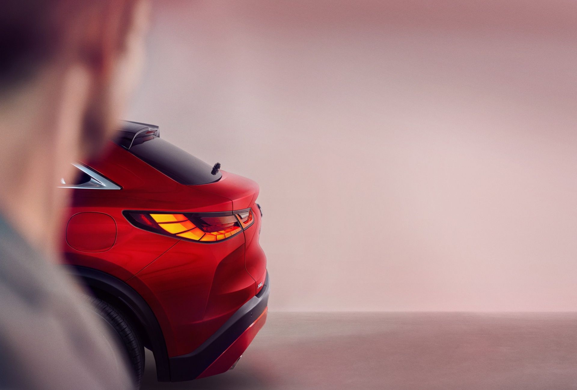 Infiniti släpper ny teaserbild på QX55