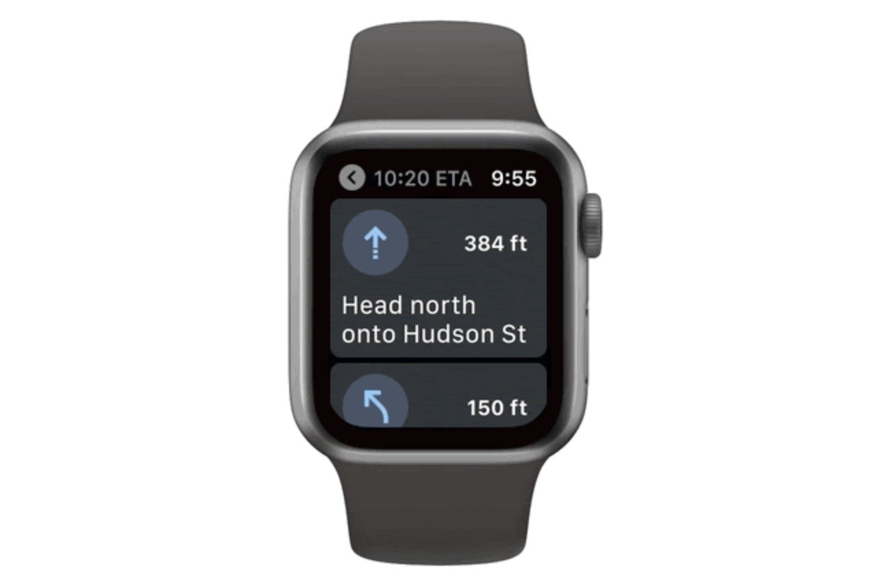 Google Maps kommer tillbaka till Apple Watch