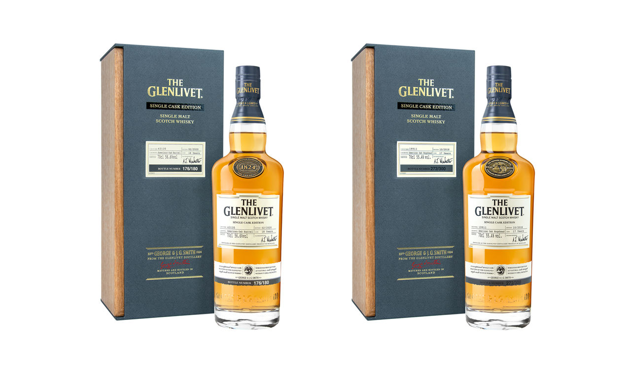 Två nya single casks från The Glenlivet