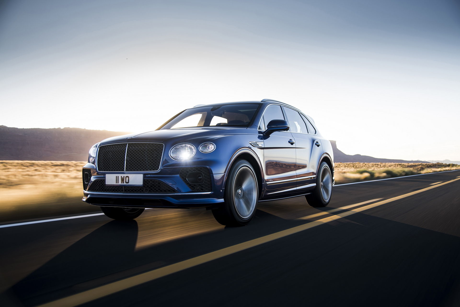 Det här är uppdaterade Bentley Bentayga Speed
